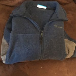 Blue and grey jacket